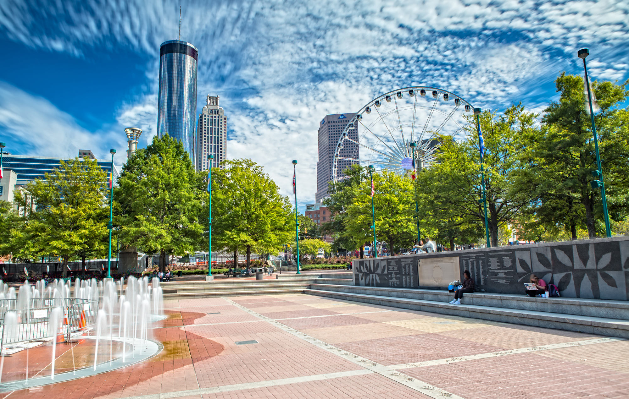 Centennial Olympic Park in Atlanta, Georgia